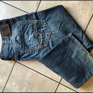Men’s Silver Jeans